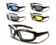 CHOPPERS Sunglasses Goggles Padded Wind Resistant Motorcycle Biker Cycling Men