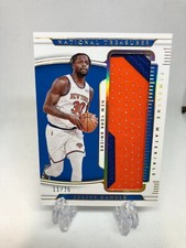 2021-22 Panini National Treasures Julius Randle Timeline Materials PATCH #11/25
