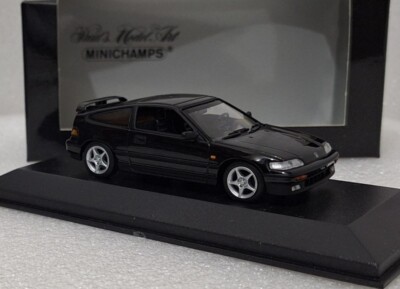 Honda CR-X 1989 Black 1:43 Minichamps 430161527 EXTREMELY RARE