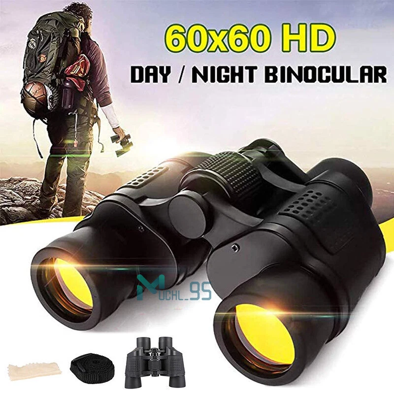 60X60 双筒望远镜夜视 160000 米超远距离望远镜用于狩猎 — 第 2/4 张图片