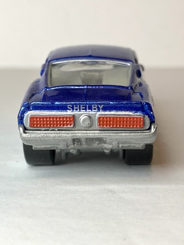 1996 Johnny Lightning 1968 Shelby Cobra GT 350 Die Cast 1:64 Acapulco Blue - Picture 4 of 12