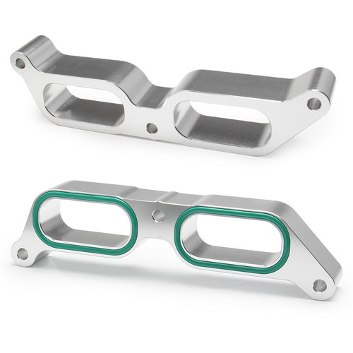 For 2013-17 Subaru BRZ Scion FR-S Power Block Silver Car Intake Manifold Spacers - Bild 4 von 11