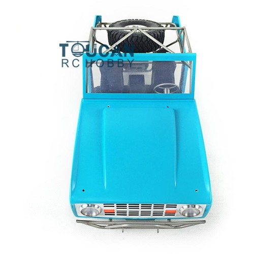 TFL 1/10 4WD SCX10 RC Cars Crawler Painted Shell Metal Chassis Car Model - Picture 4 of 9