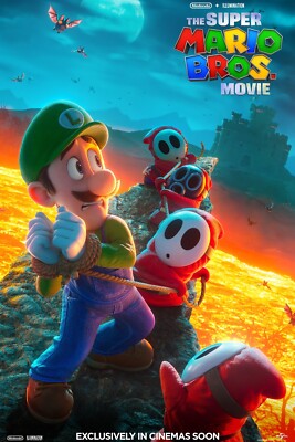 Mario Bros Luigi Poster 24x36 inches | eBay