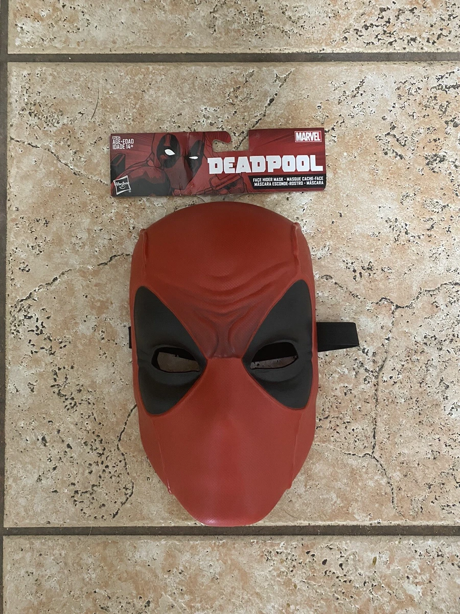 Marvel Deadpool Hasbro Deluxe Hardshell Facehider Mask | eBay