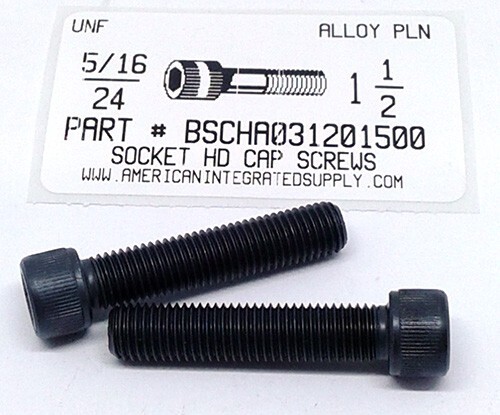 Viti Cap Screw Forti 10 Viti A Flangia 5/16-24x1-1/4 In Acciaio - 12 Punti, Extra Forti, Finitura Black Oxide Bulloni Flange Neri
