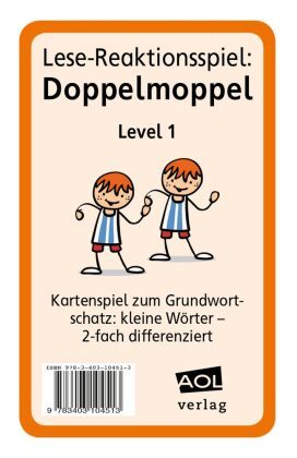 Thumbnail - Lese-reaktionsspiel: Doppelmoppel Level 1 | Pufendorf, Christine Von |