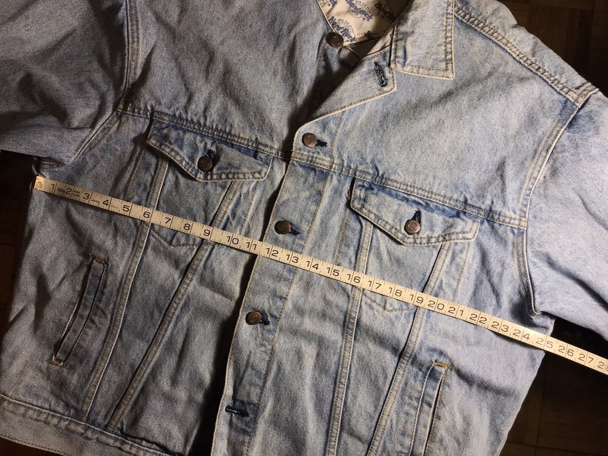 ジャケット・アウター RACE ROCK APPAREL ORLANDO Denim Jacket Hard Rock Cafe Orlando Denim Jean Jacket Vintage 90s