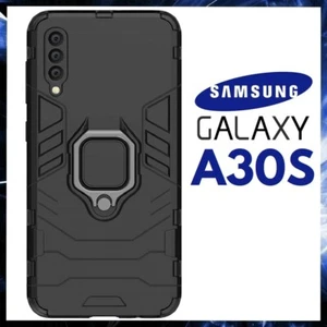 Pour SAMSUNG GALAXY A30S ARMOR CASE WITH STAND RING MAGNETIC HOLDER SHOCKPROOF