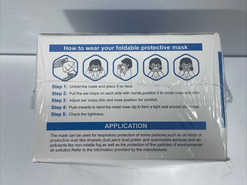 KN95 Face Mask 25 PCs, WWDOLL Masks, Filter Effective Standard GB2626-2019 - Picture 3 of 4