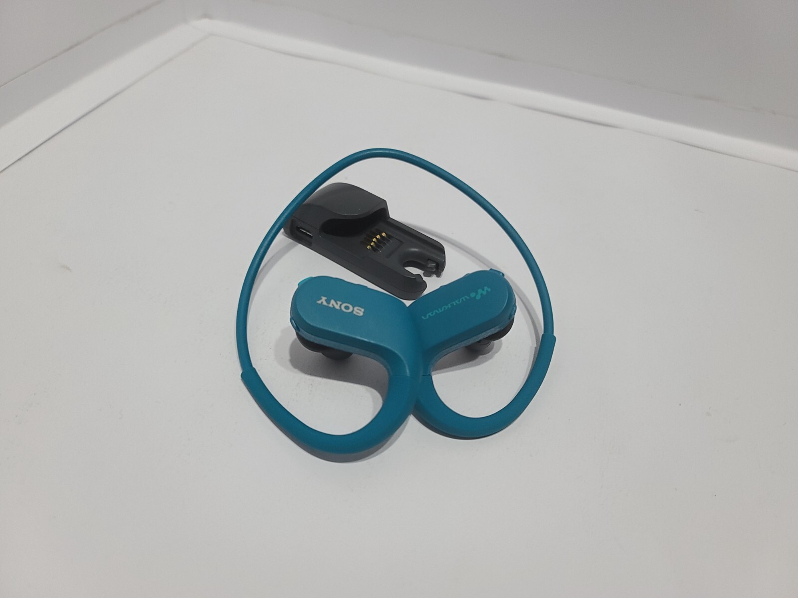 Sony Walkman 4GB Sports Wearable MP3 Player Blue Waterproof (NWWS413