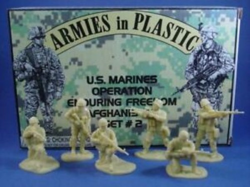 ARMIES IN PLASTIC 5579 MODERN FORCES U.S. MARINES OPERATION ENDURING FREEDOM #2 - Picture 2 of 3