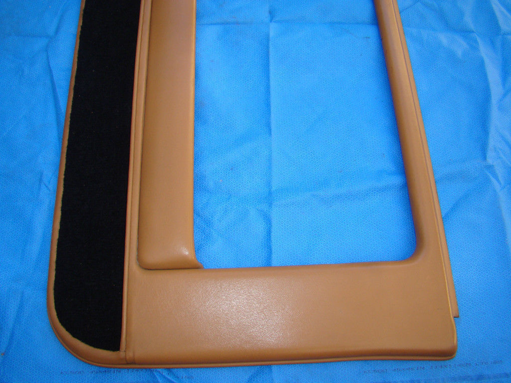 ROLLS ROYCE DOOR PANEL FRONT RIGHT LEATHER TAN SILVER SPUR