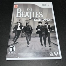 The Beatles Rock Band Nintendo Wii Game Complete With Manual & Case