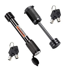 Hitch Lock Set Dia 5/8 Inch Trailer Hitch Receiver Pin Lock Keyed Alike for
