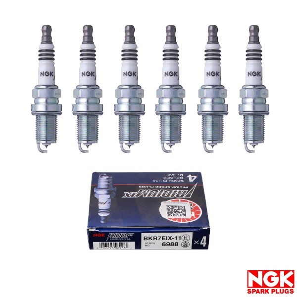 New Set of 6 NGK Iridium IX Spark Plug for 1999-2003 Saab 9-5 3.0L V6