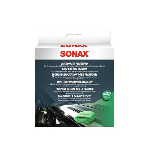Sonax Microfaserpflegepad Auto Kunststoffpflege Innenraum Reinigung 1 StüCk-image