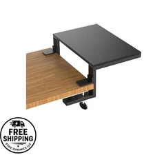 ARES WING MULTIFUNCTION CLAMP-ON DESK SHELF – LAPTOP & MONITOR STAND