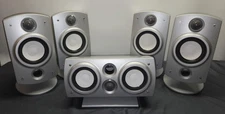(4) Sony SS-LA300ED + (1) SS-LAC305ED 5 CH Luxury Satellite & Center Speaker Set