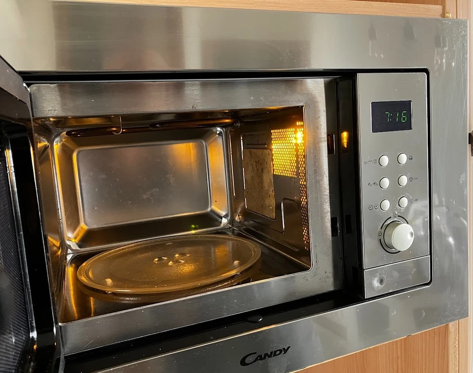 FORNO Microonde Candy MIC 201 EX Acciaio inox da incasso 20 L 800 W con GRILL - Immagine 2 di 4