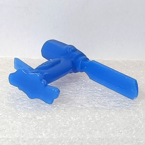 Kuckuck Stechbeitel Kellogg's Toolie Vögel Figur 70er blau Kunststoff Müsli Premium - Bild 4 von 5
