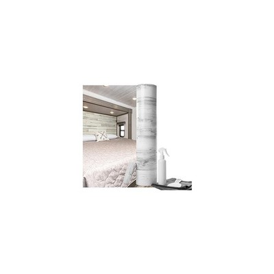 Genesis 467328 Revive Wall Covering Kit, Whitewash Planked Wood, 2' x 50'