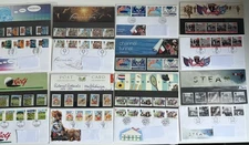 19 Mixed Royal Mail 1994 Stamp Bundle – Presentation Packs + First Day Covers