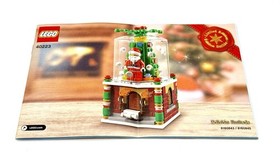 LEGO Limited Edition Snowglobe Ornament Seasonal Set (40223), Complete, No Box