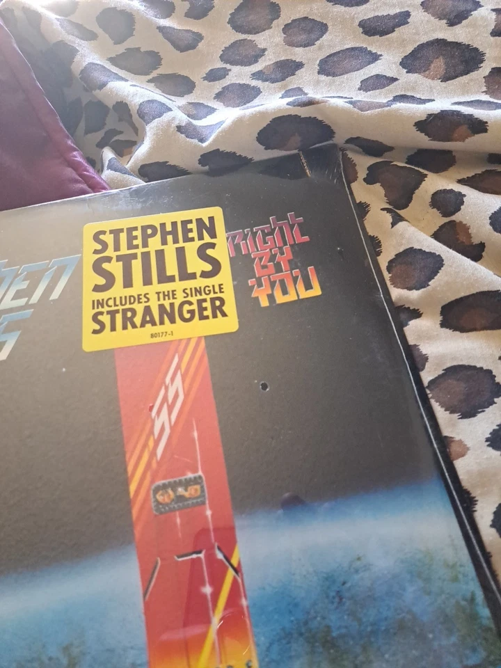 Stephen Stills Right By You Lp 1984 Original CutOut Promo Factory Sealed Vinyl  - Image 3 of 4