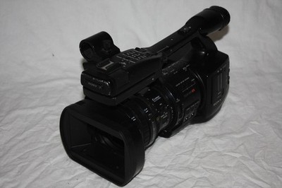 Sony PMW-EX1R Profi Videokamera, gebraucht, LCD flackert, Normalfunktion
