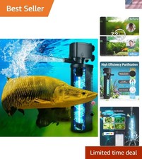 600GPH UV Aquarium Filter for 100-300 Gallon Fish Tank Algae Control