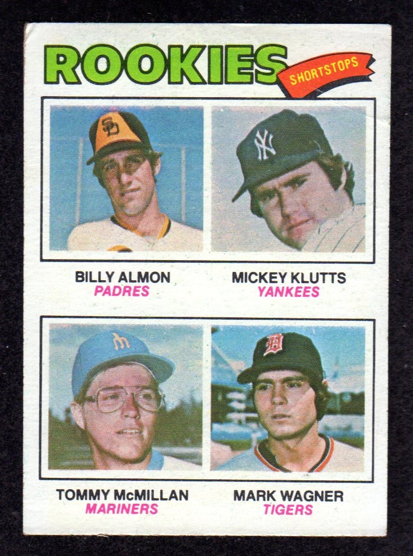 1977 Rookie Shortstops #490 Baseball Cards 1977 Topps trading card — raw and PSA graded price guide