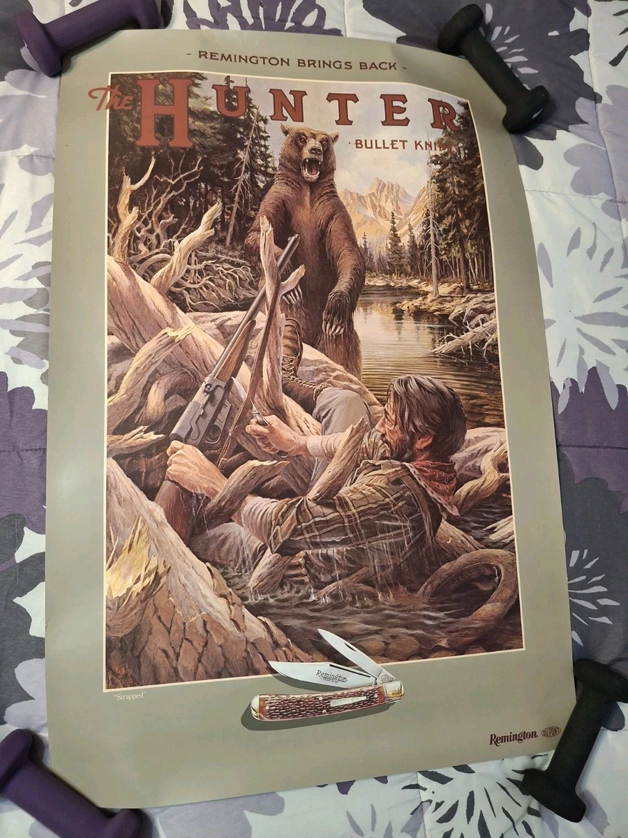 Remington Poster Indiana Vintage Hunting Advertisements for sale