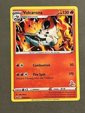 Volcarona - (#44 Cinderace Stamped) 024/198 Battle Academy 2022 Regular