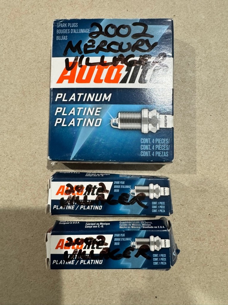 QTY 6 Autolite AP3924 Platinum Spark Plugs