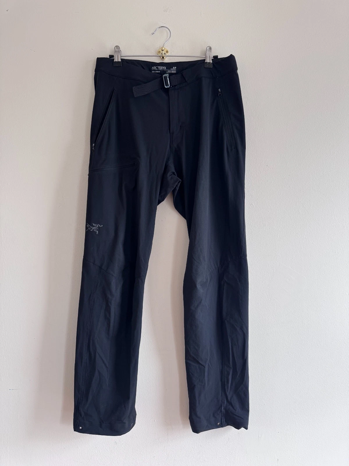 Arc'teryx Gamma LT Pant Men's Small S/P Black Softshell Hiking Gorpcore 28428
