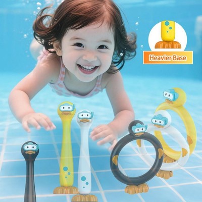 3pcs Kids Swimming Pool Toys Training Toys Underwater Breathing Keeping H1Z6