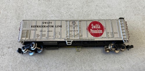 Bachmann Scala N Carro merci #73661 Swift 4244 Reefer meccanico acciaio - Foto 3 di 12