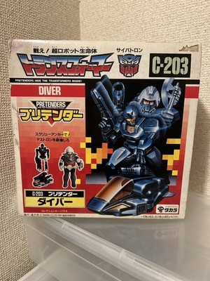 Transformers C-203 Pretender Diver Action Figure New Free Shipping