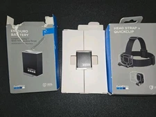 Go Pro Enduro Battery Hero 9 10 Black 1 Battery New Open Box Plus Headstrap 