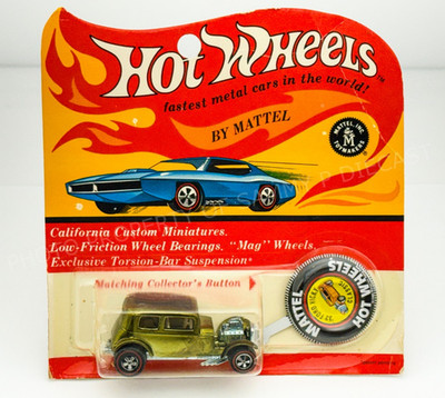 Hot Wheels Redline CLASSIC 32 FORD VICKY Olive White Interior NEW BLISTERPACK !!