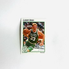 1991 NBA Hoops Basketball Larry Bird #9 PROTOTYPE Boston Celtics HOF