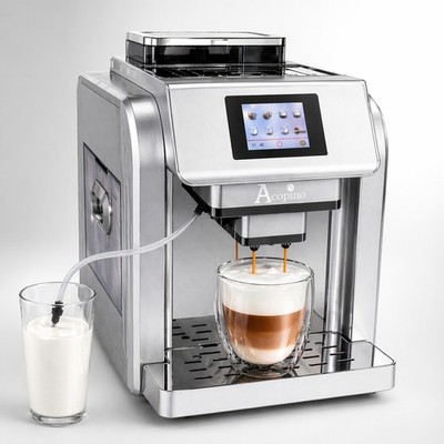 Acopino Monza Kaffeevollautomat mit Milchsystem | Cappuccino auf Knopfdruck