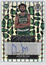 2024-25 Panini Mosaic Rookie Scripts Anton Watson #RS-WAT Auto 0rd2