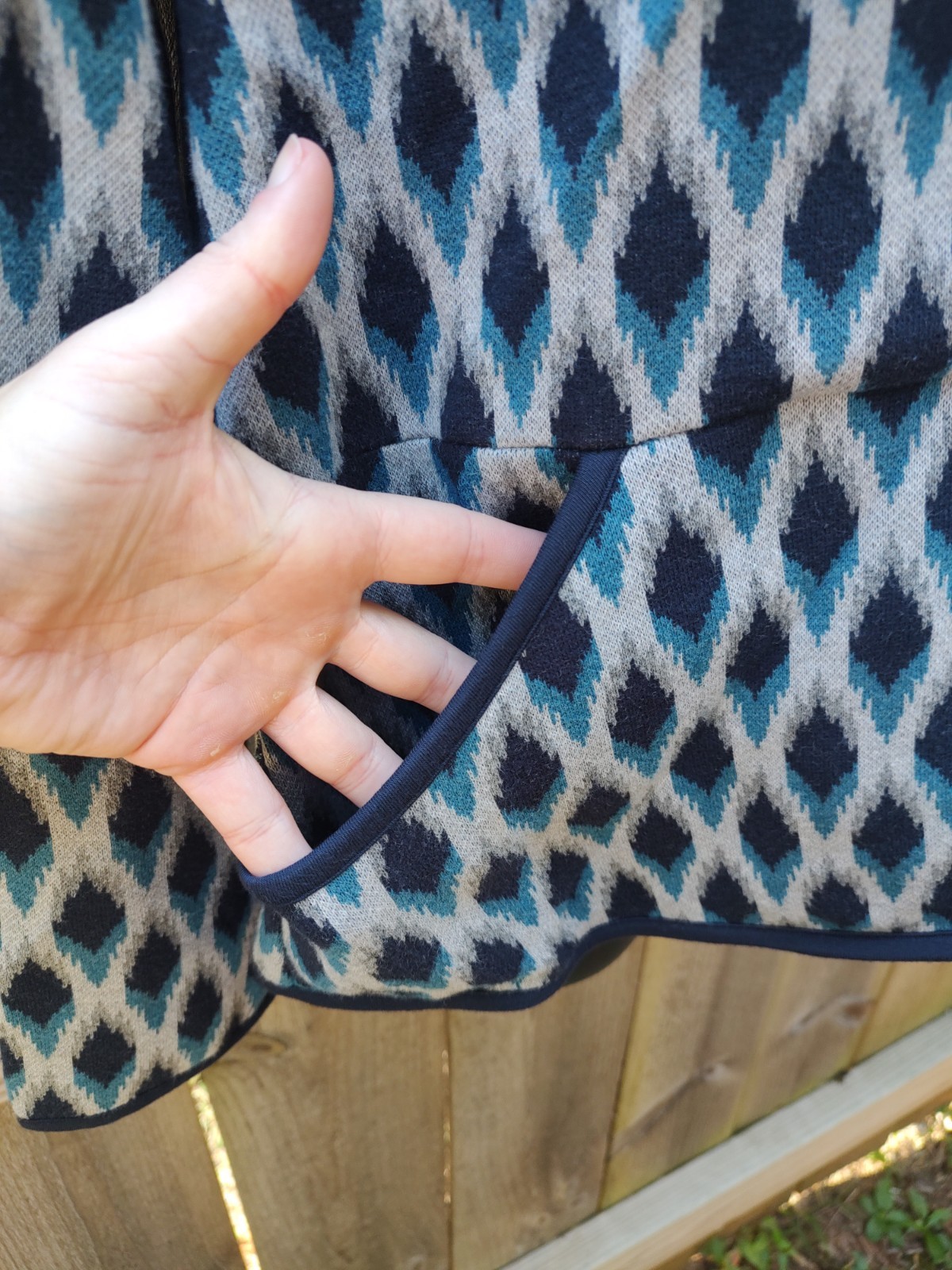 Pendleton Cotton Geometric Double Button Blazer J… - image 3