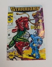 Mini cómic de Tomy 1984 Starriors #6 Bolar Marvel Comics