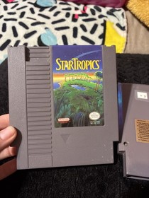 NES Nintendo StarTropics and Zoda's Revenge Lot - Tested Authentic
