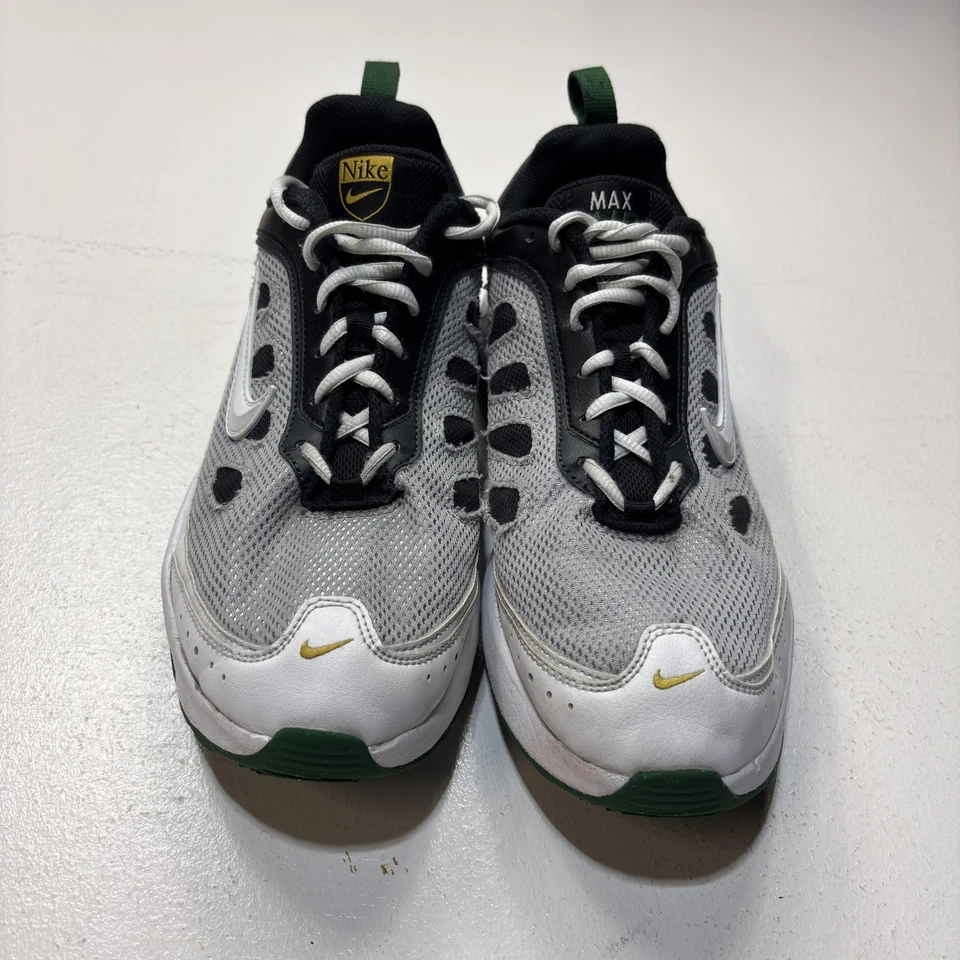 Nike Air Max AP Shoes Mens Size 9.5 Black Gray White Green Running CU4826-010 - Image 2 of 4