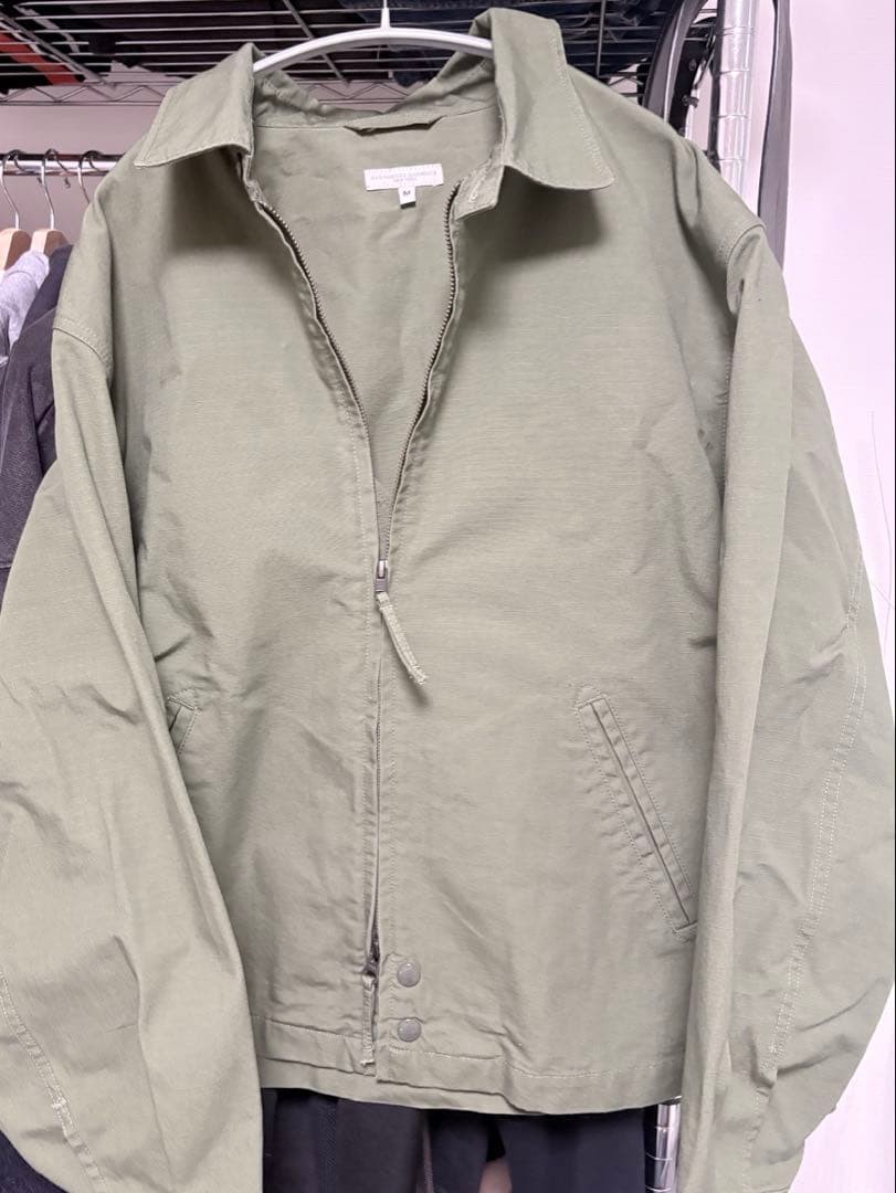 Engineered Garments Work Jacket Olive M Lightweig… - image 1