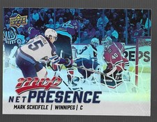 2025-26 Upper Deck MVP Mark Schiefele Net Presence #NP-8 Jets